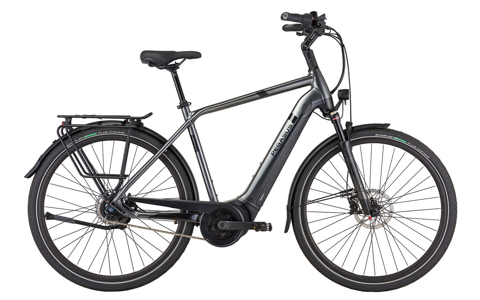 Pegasus Strong Evo 5R Diamant 625Wh black chrome matt/black  Pegasus Strong Evo 5R Diamant 625Wh black chrome matt/black