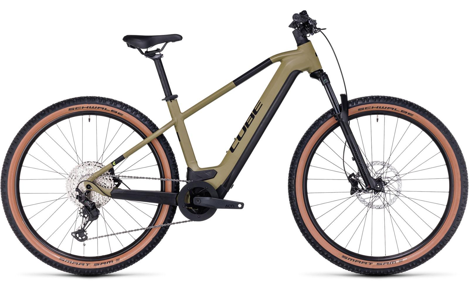 CUBE Reaction Hybrid Race 750 olive´n´green CUBE Reaction Hybrid Race 750 olive´n´green