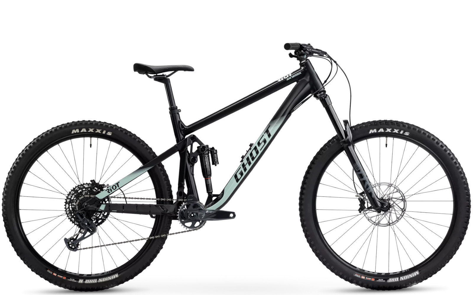 Ghost Riot AM AL Universal black/super light green Ghost Riot AM AL Universal black/super light green