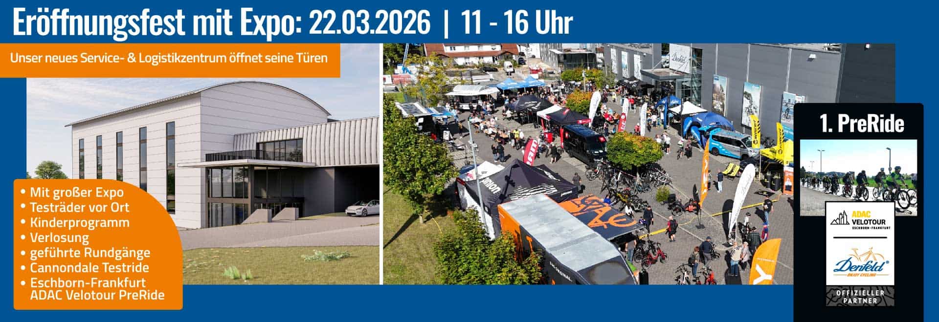 Großes Eröffnungsfest mit Expo 