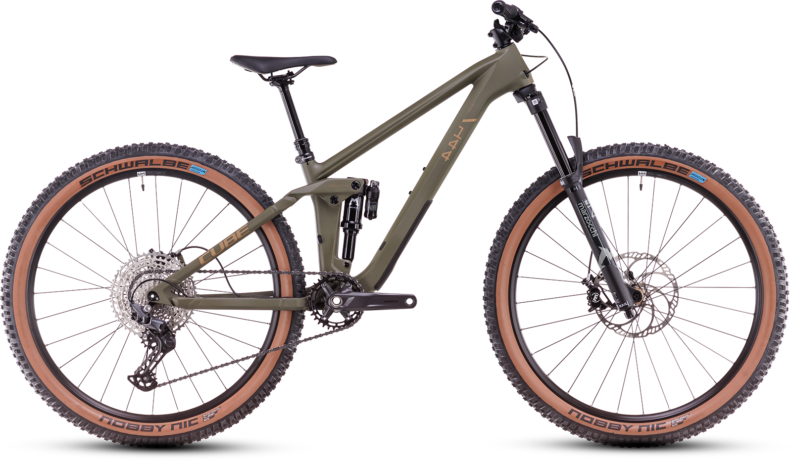 Cube Stereo ONE44 HPC Rookie dustyolive´n´gold 2025 Cube Stereo ONE44 HPC Rookie dustyolive´n´gold 2025