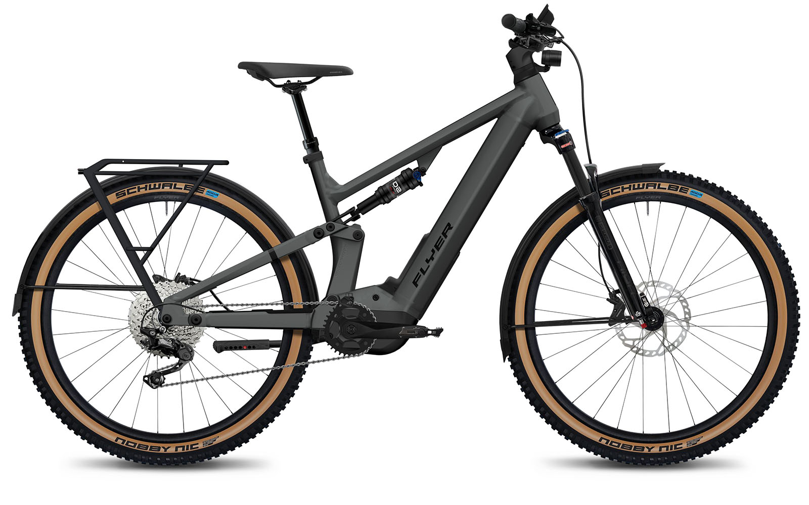 FLYER Goroc X 4.10 27,5 630Wh Black Shading Satin FLYER Goroc X 4.10 27,5 630Wh Black Shading Satin