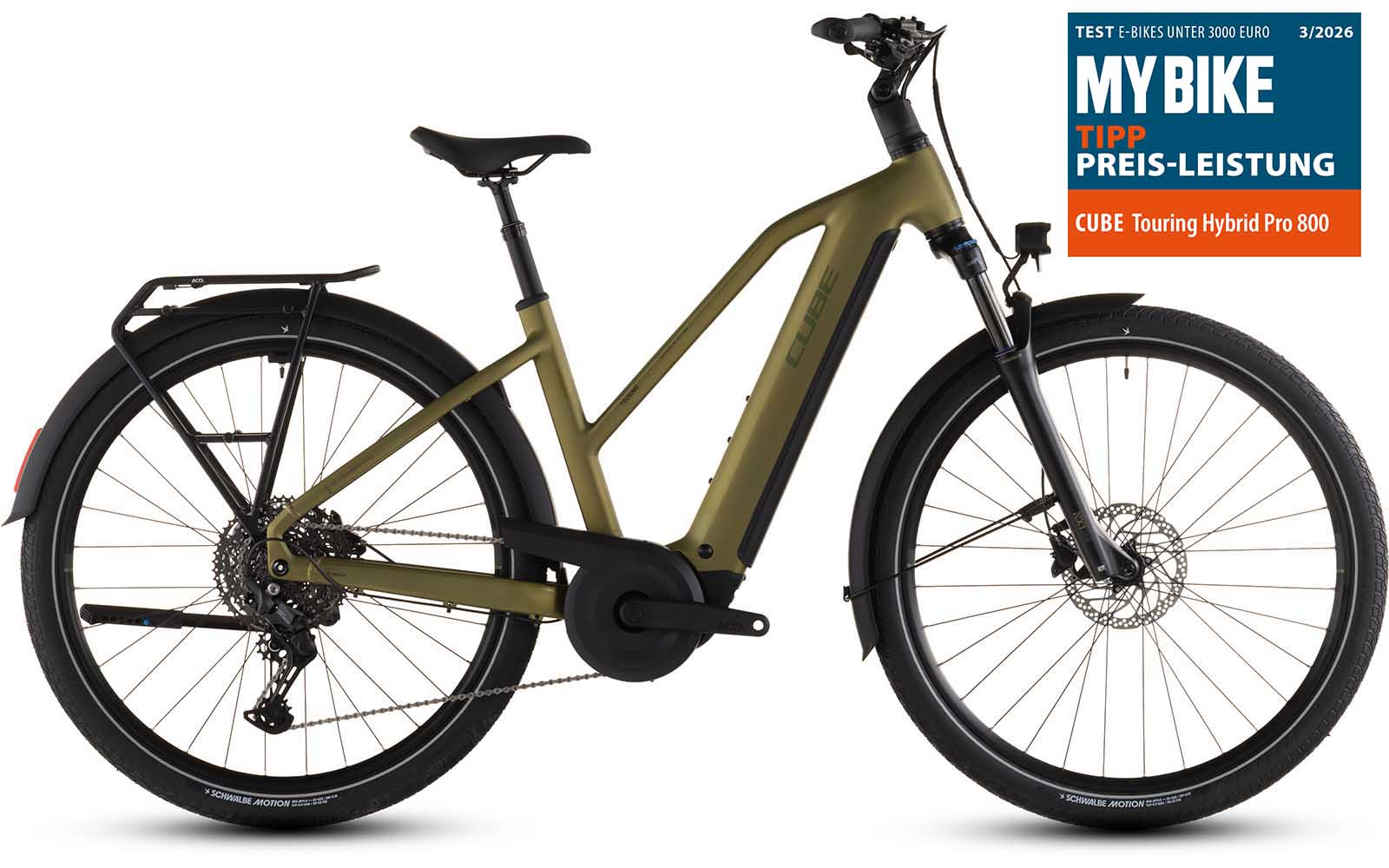Cube Touring Hybrid Pro 800 Trapeze goldenlime´n´black 2026