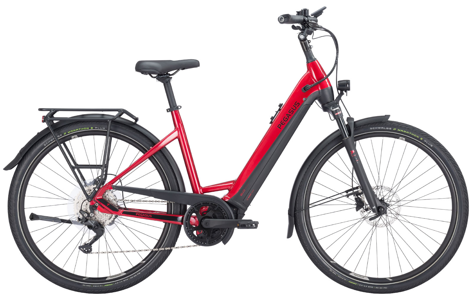 Pegasus Premio EVO 10 Lite 750Wh Wave hyper red Pegasus Premio EVO 10 Lite 750Wh Wave hyper red