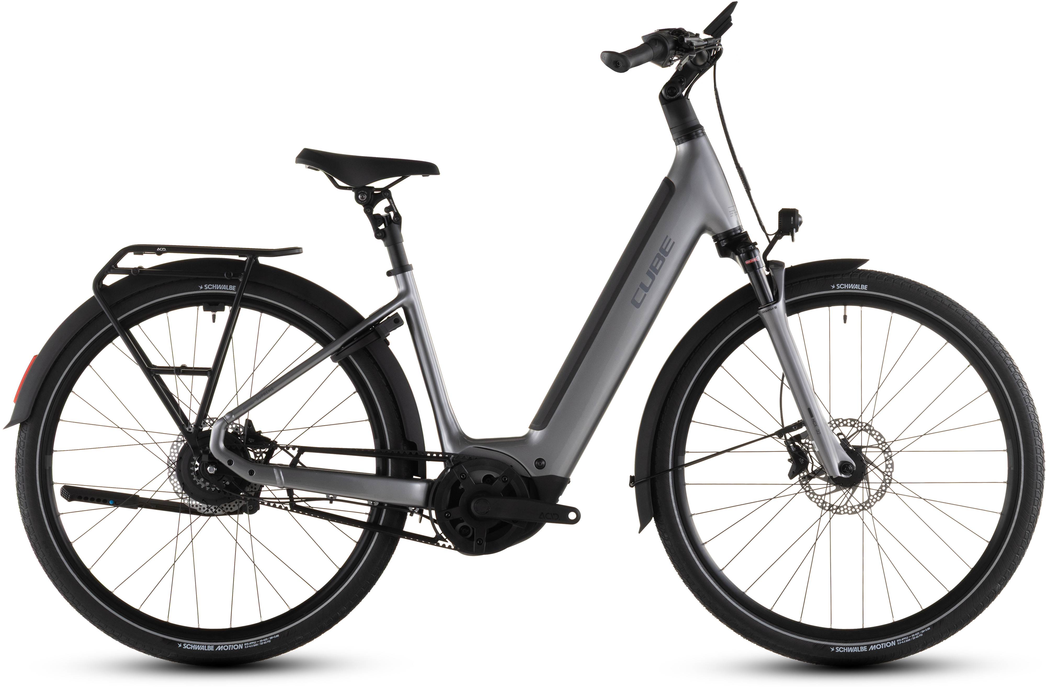 Cube Supreme Hybrid Deluxe Pro 600 Easy Entry quicksilver´n´grey 2026
