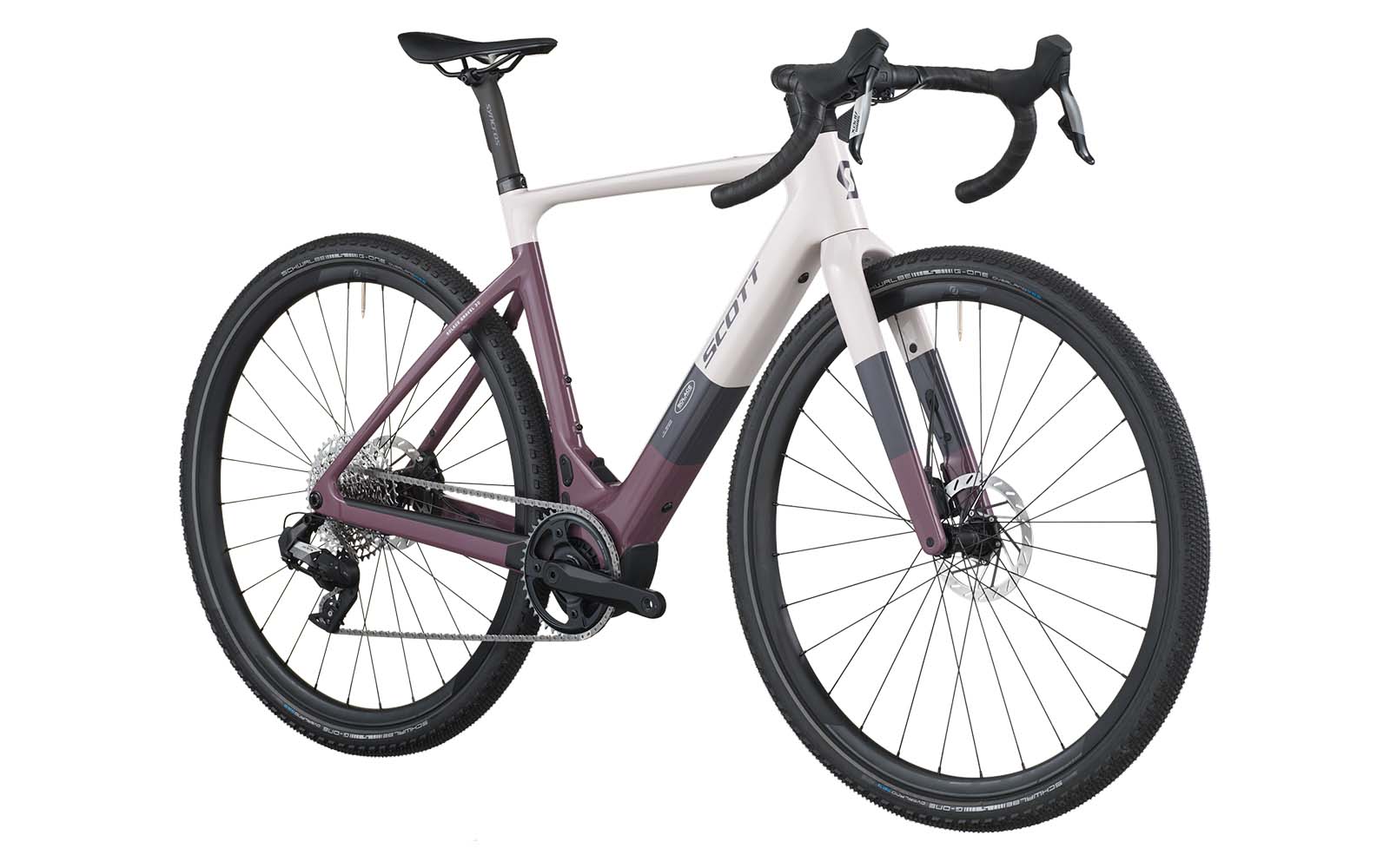 Scott Solace Gravel 30 Bike 360Wh mineral pink/flint purple 2026