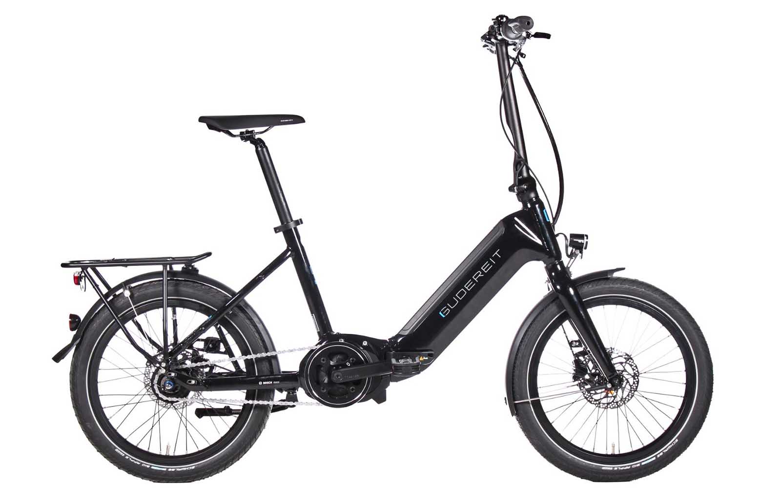 Gudereit EC-40 Evo Foldo LTD 500Wh schwarz-glanz Gudereit EC-40 Evo Foldo LTD 500Wh schwarz-glanz