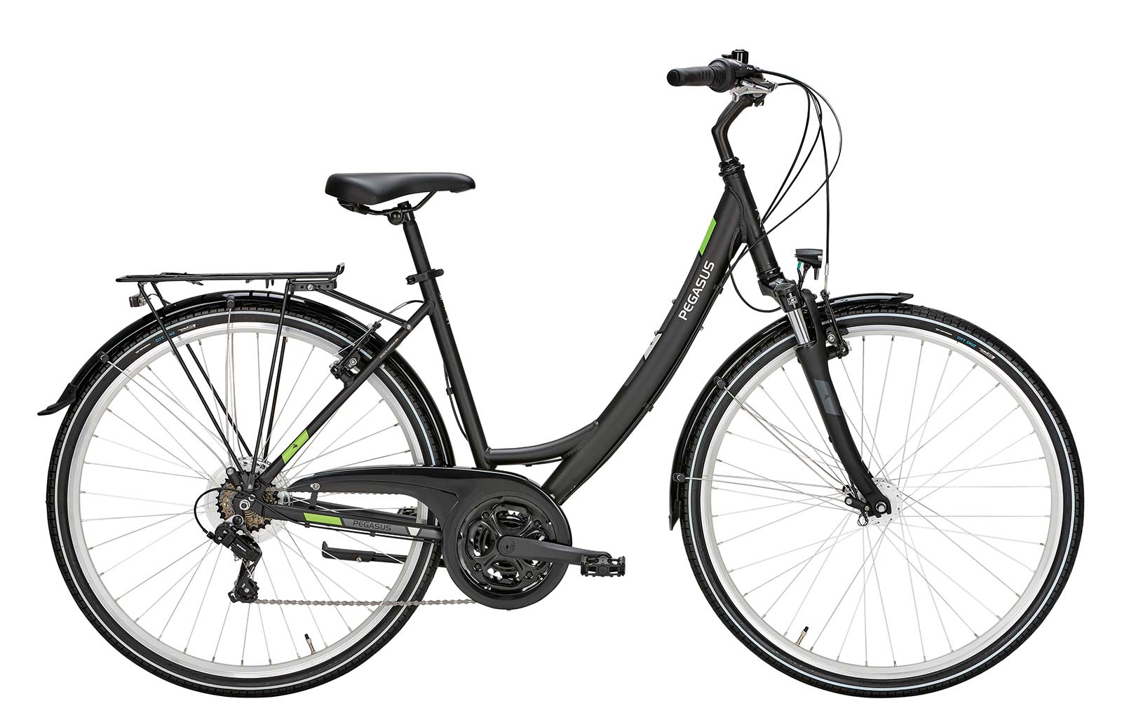 Pegasus Avanti 18K Tiefeinsteiger black matt Pegasus Avanti 18K Tiefeinsteiger black matt