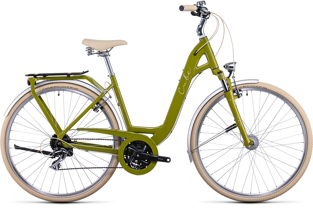 Cube Ella Ride Tiefeinsteiger avocado´n´cream Cube Ella Ride Tiefeinsteiger avocado´n´cream