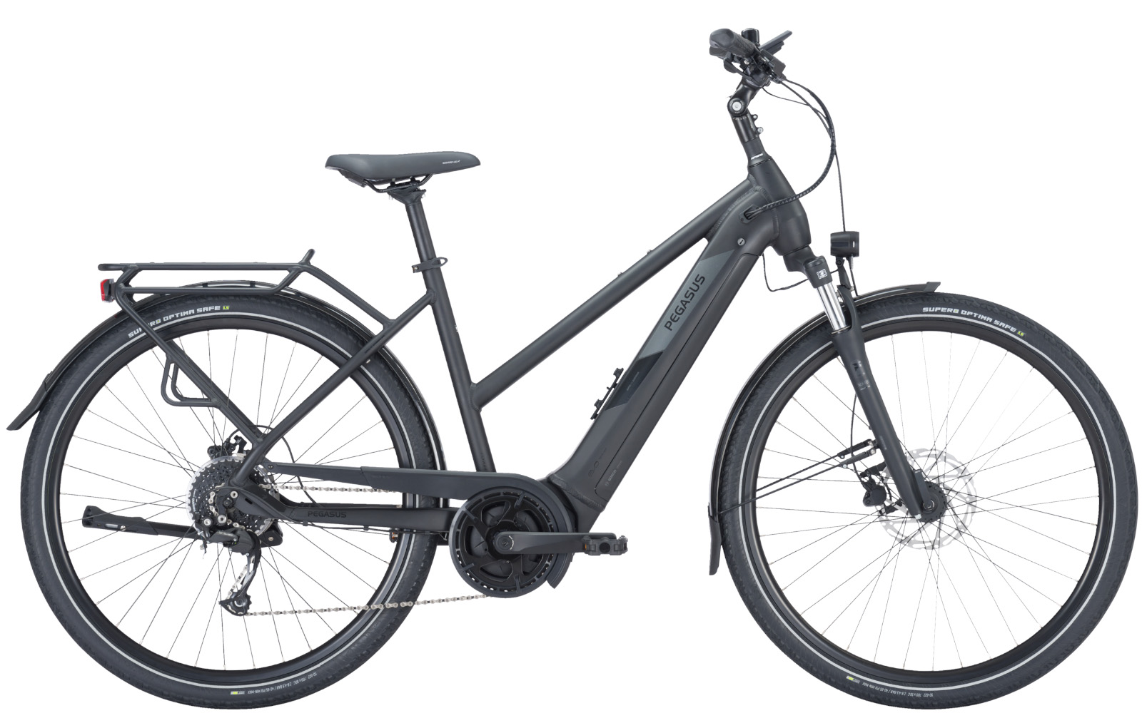 Pegasus Solero EVO 9 500Wh Trapez black matt Pegasus Solero EVO 9 500Wh Trapez black matt