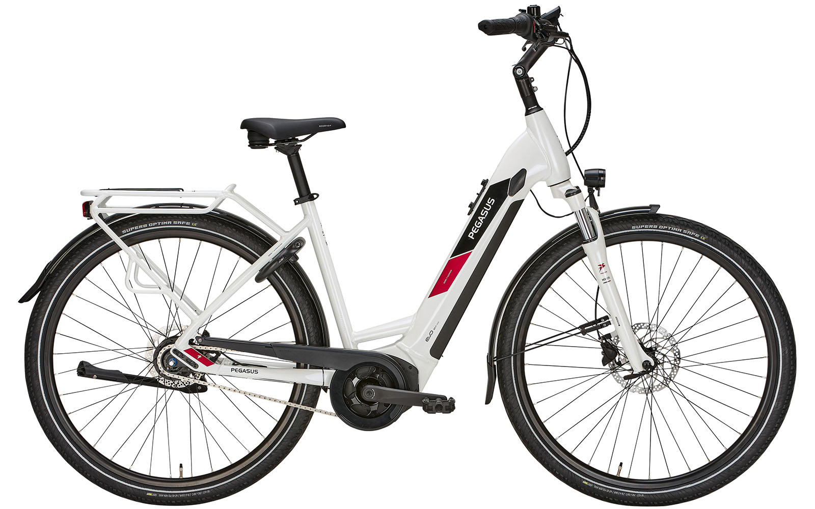Pegasus Solero Evo 8R 26 Wave 500Wh metallic off-white Pegasus Solero Evo 8R 26 Wave 500Wh metallic off-white