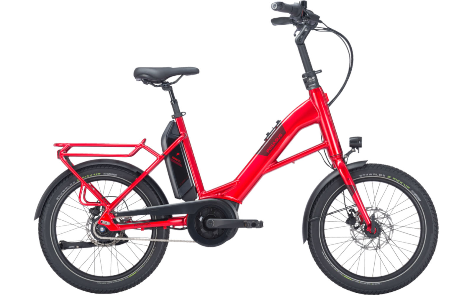 Pegasus Swing E8R Disc 400Wh chrome crimson red Pegasus Swing E8R Disc 400Wh chrome crimson red