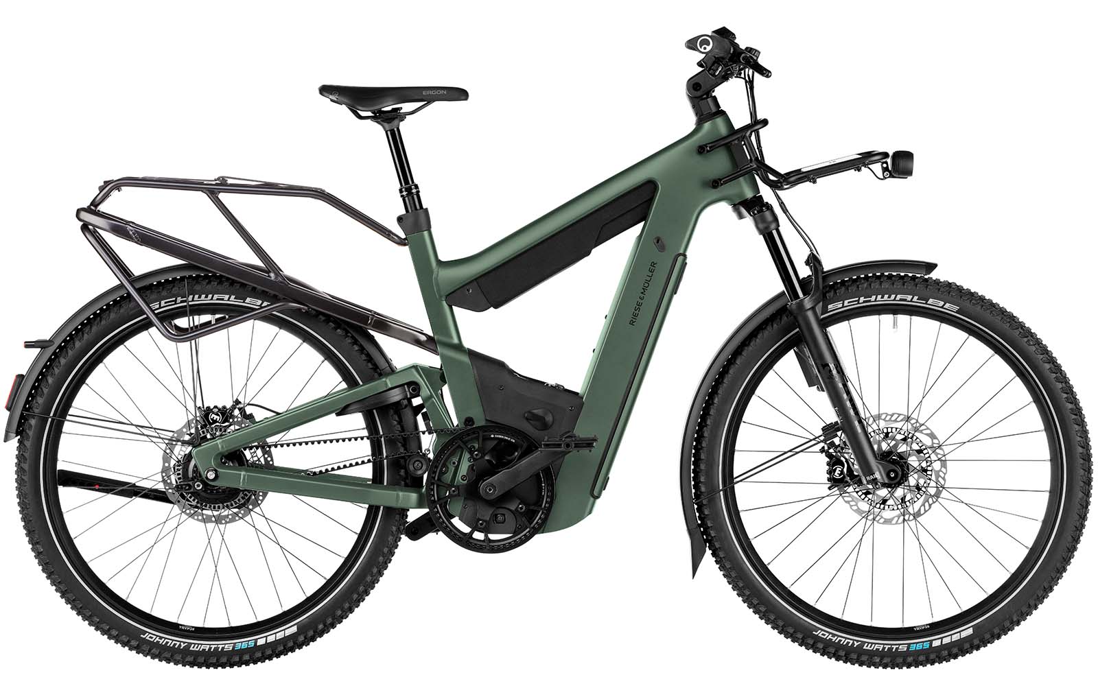 Riese&Müller Superdelite5 GT rohloff ABS 2.0 1200Wh moss 2025