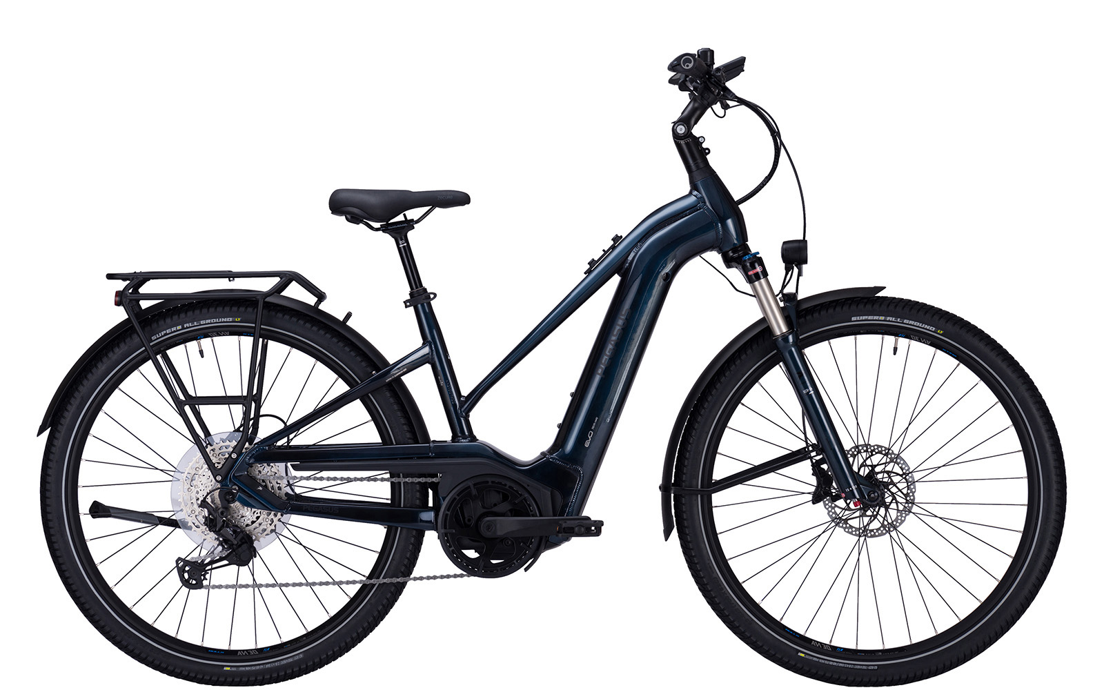 Pegasus Savino Evo 12 Trapez 750Wh sapphire black Pegasus Savino Evo 12 Trapez 750Wh sapphire black