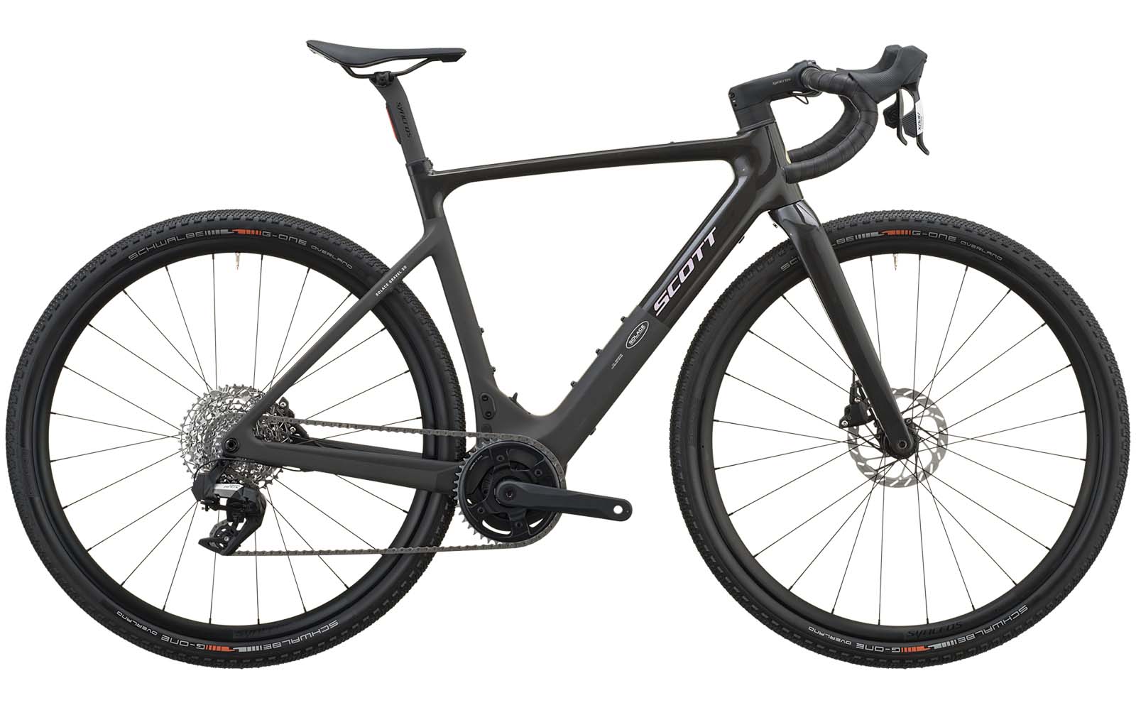 Scott Solace Gravel 30 Bike 360Wh carbon black 2026