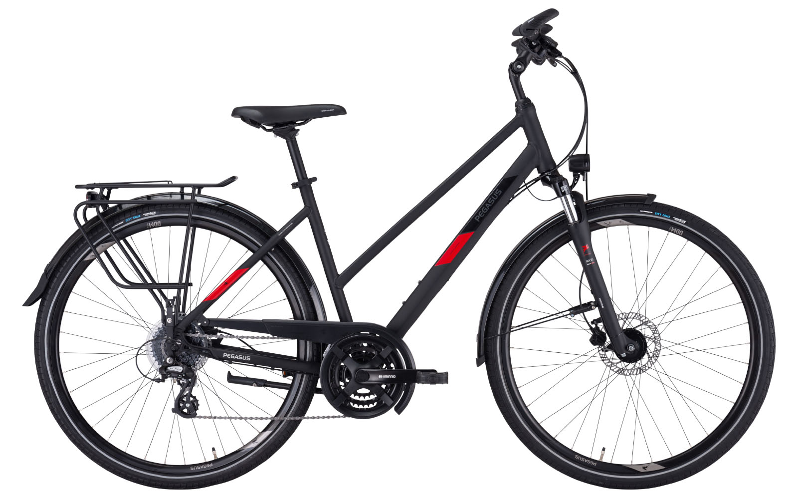 Pegasus Solero SL Disc 24 black Trapez Pegasus Solero SL Disc 24 black Trapez