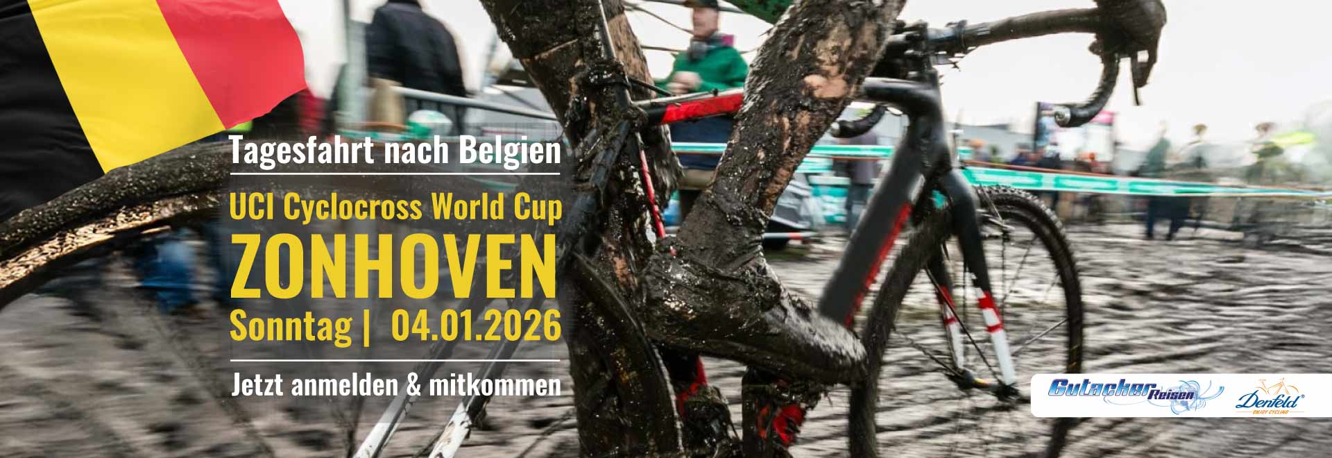 Gemeinsam zum UCI Cyclocross World Cup Zonhoven