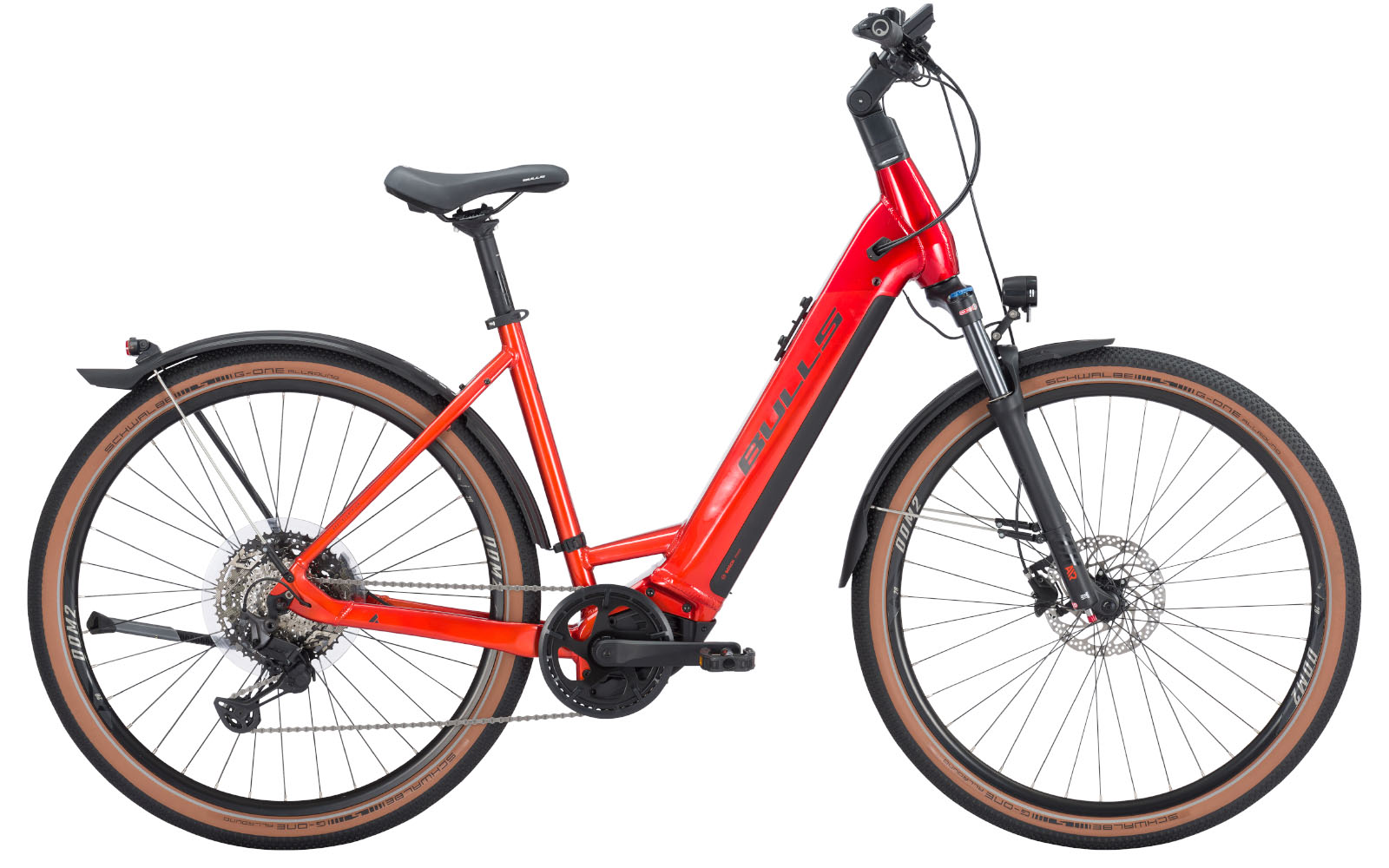 BULLS Cross Rider EVO 2 750Wh Wave metallic orange / chrome red BULLS Cross Rider EVO 2 750Wh Wave metallic orange / chrome red