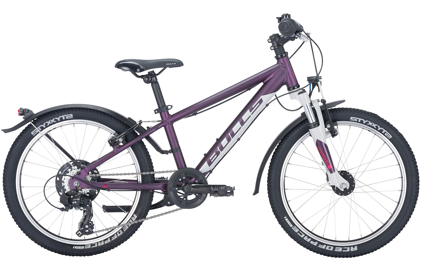 BULLS Tokee Street 20 7-spd outer dark purple matt BULLS Tokee Street 20 7-spd outer dark purple matt