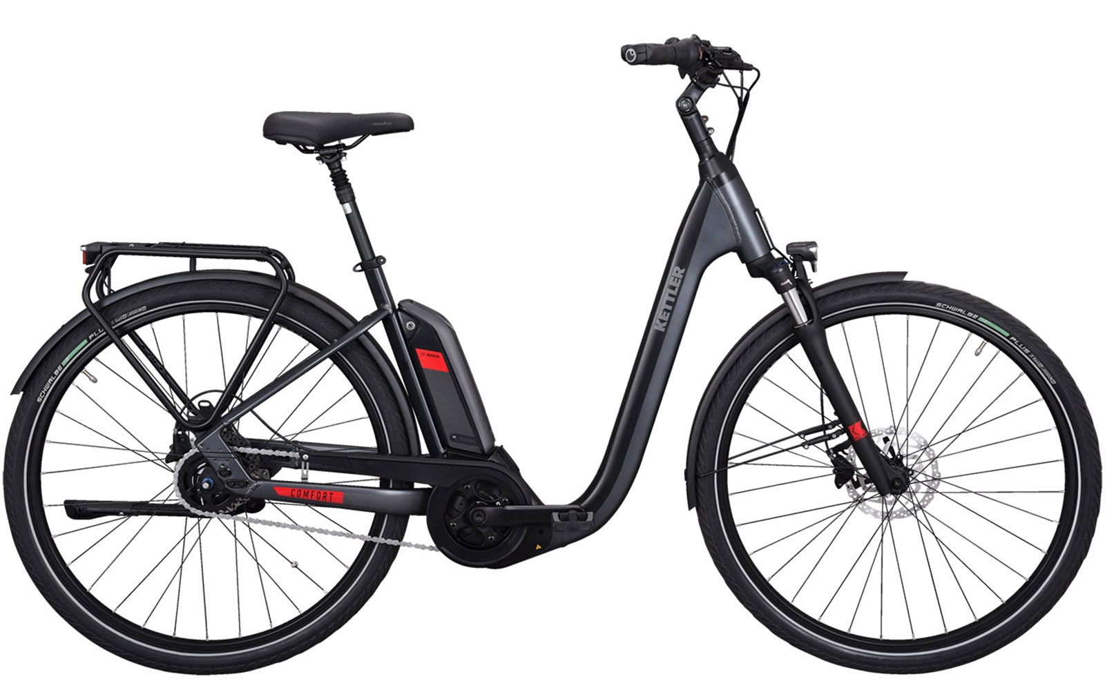 Kettler Alu Rad Comfort 5 RT Tiefeinsteiger 400Wh grey matt / black matt Kettler Alu Rad Comfort 5 RT Tiefeinsteiger 400Wh grey matt / black matt