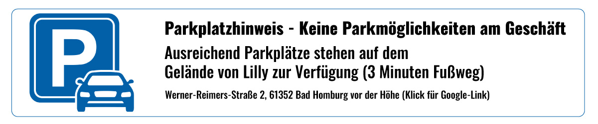 Parkhinweis