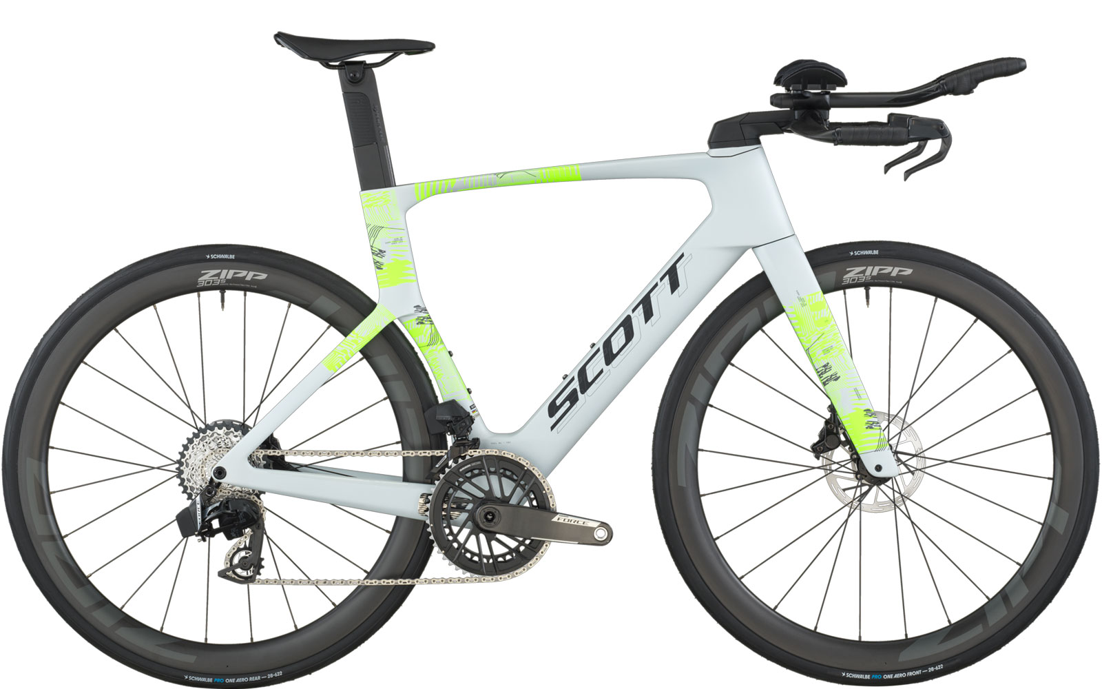 SCOTT Foil RC TRI Bike cumulus white 2026