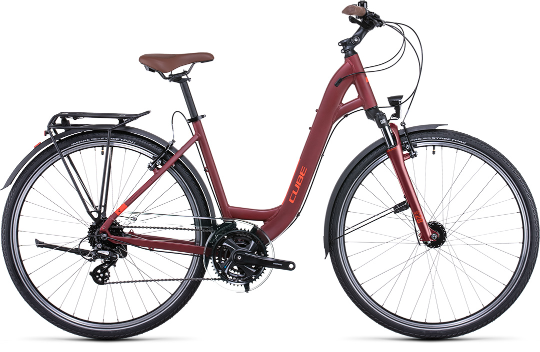 Cube Touring Tiefeinsteiger darkred´n´red  Cube Touring Tiefeinsteiger darkred´n´red