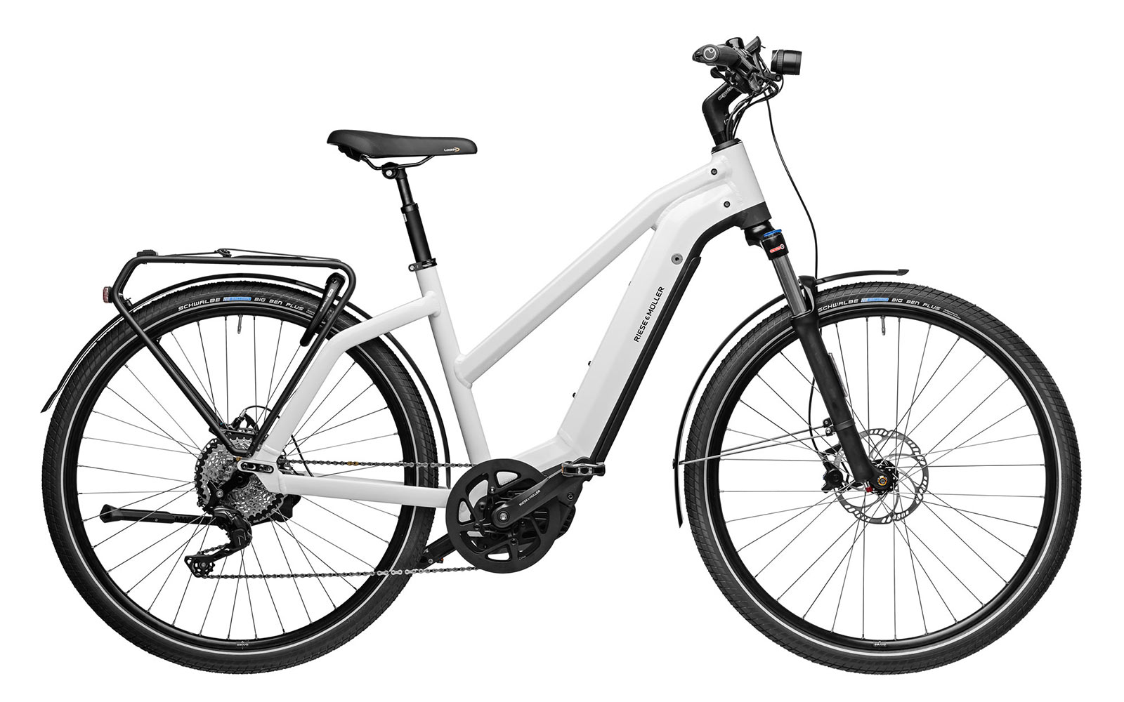 Riese&Müller Charger3 Mixte touring 625Wh ceramic white Riese&Müller Charger3 Mixte touring 625Wh ceramic white