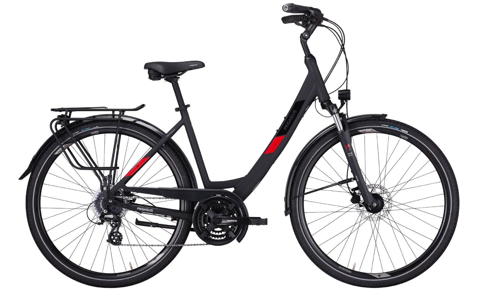Pegasus Solero SL Disc 24 black Wave Pegasus Solero SL Disc 24 black Wave