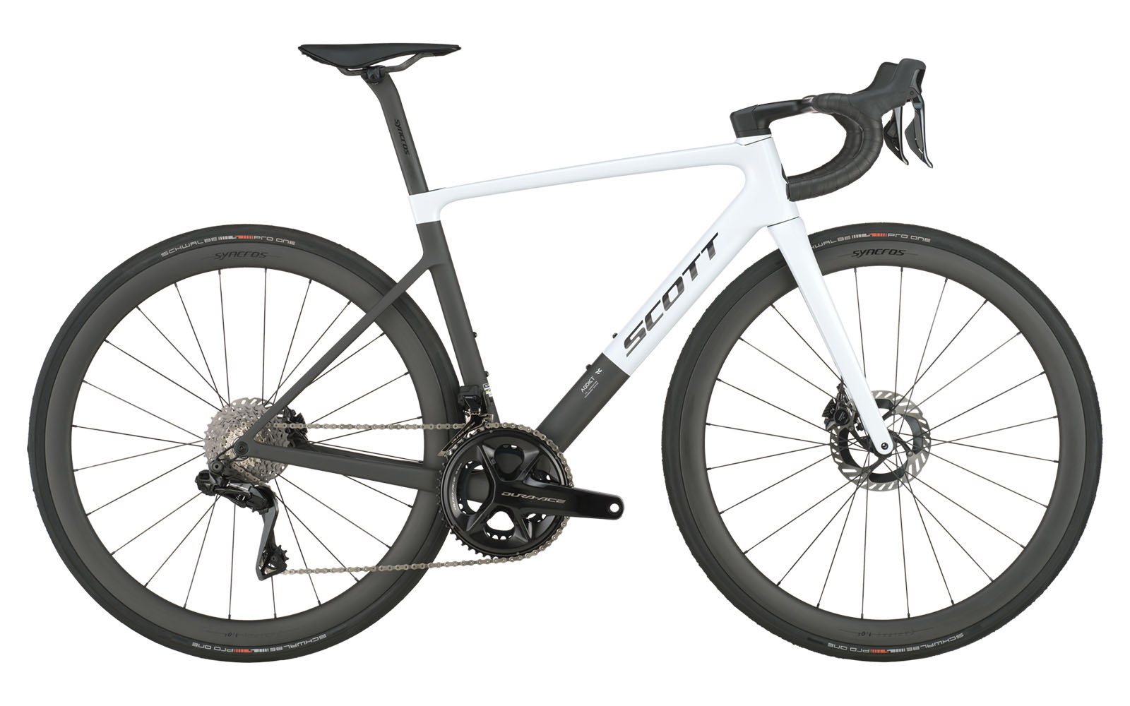 Scott Addict RC Pro cumulus white/carbon black 2025