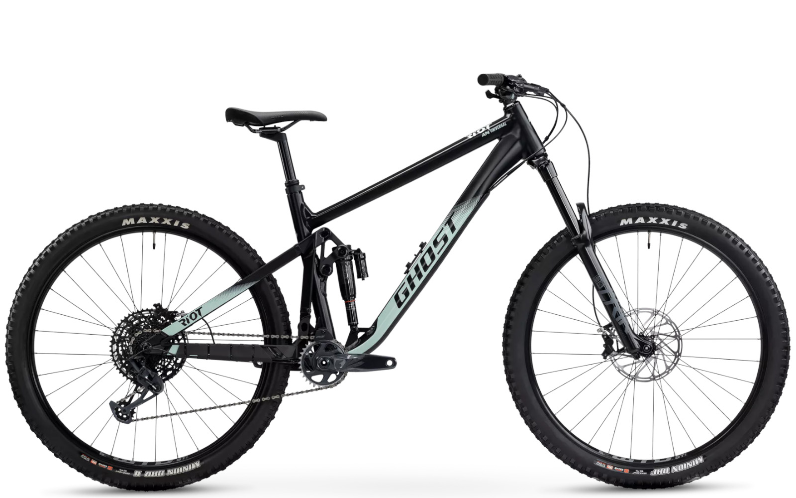 Ghost Riot AM AL Universal black/super light green Ghost Riot AM AL Universal black/super light green