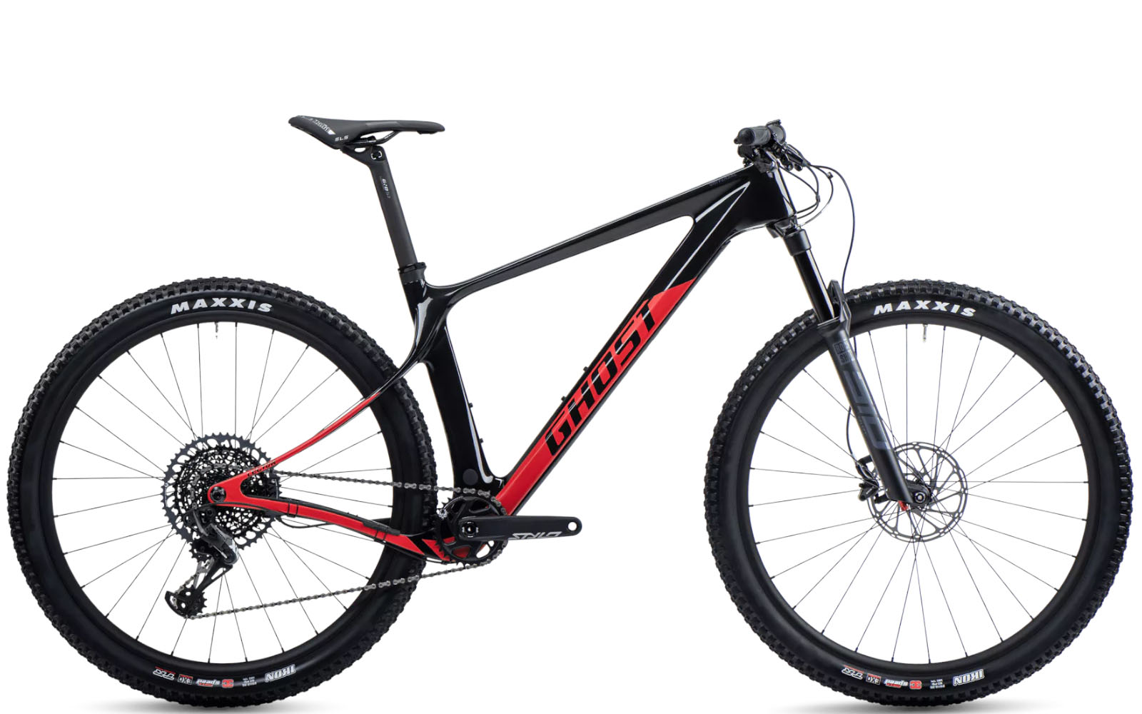 Ghost Lector SF LC Universal raw carbon/riot red - glossy/matt Ghost Lector SF LC Universal raw carbon/riot red - glossy/matt