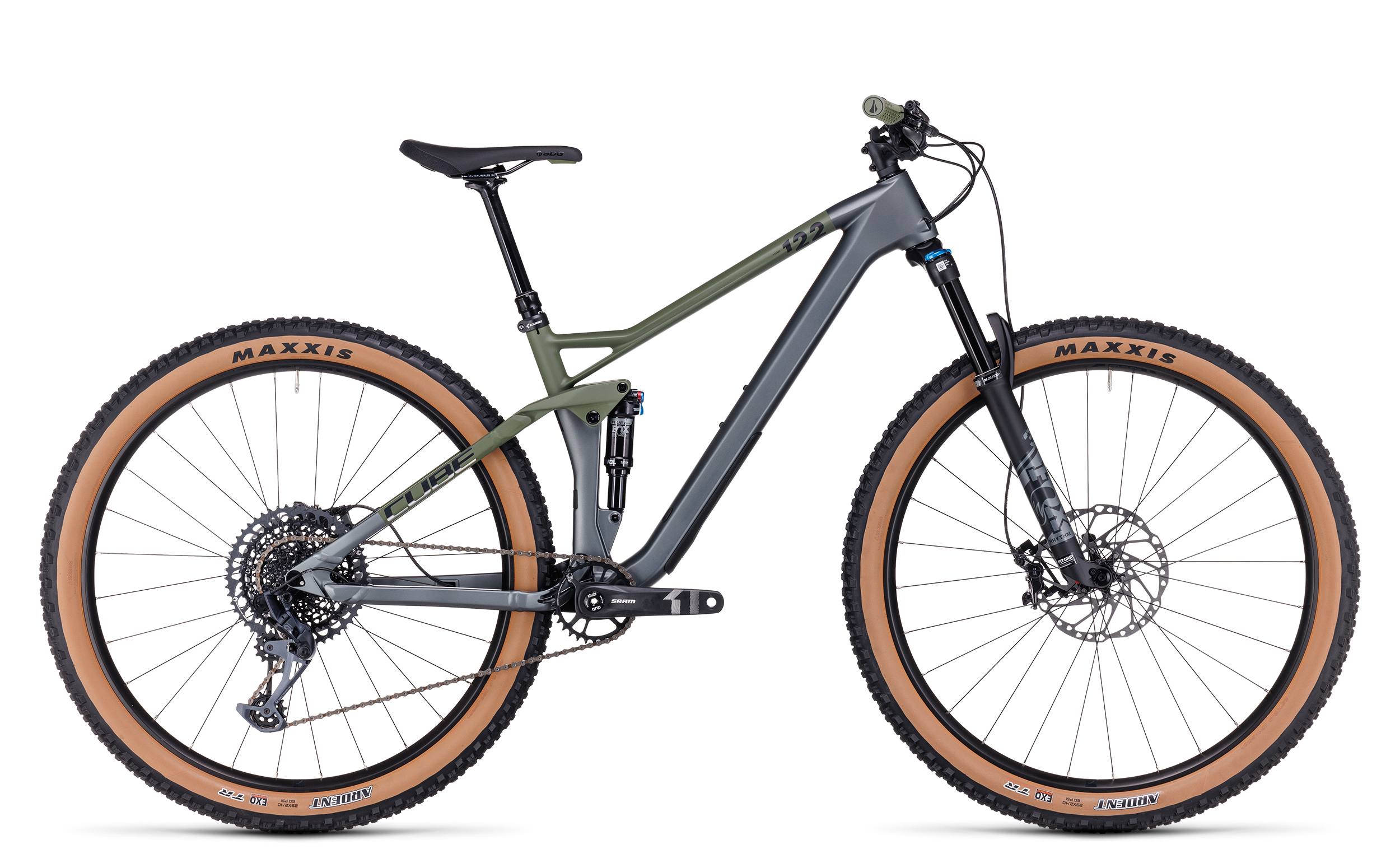 Cube Stereo ONE22 HPC TM 29 flashgrey´n´olive Cube Stereo ONE22 HPC TM 29 flashgrey´n´olive