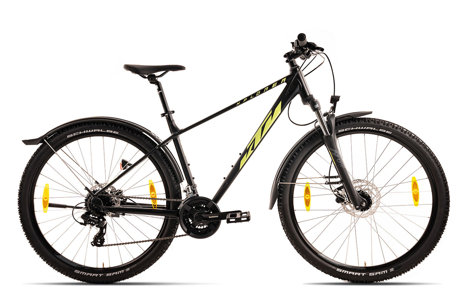 KTM Xplorer Street 29 Black Matt Green Lime KTM Xplorer Street 29 Black Matt Green Lime