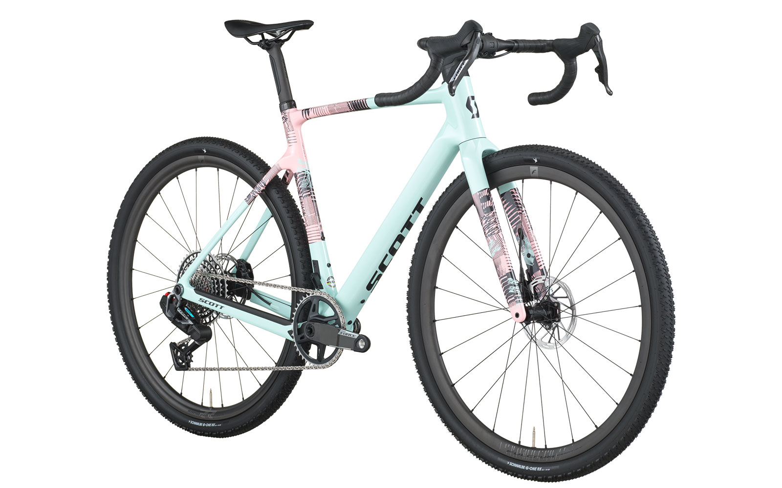 SCOTT Addict Gravel 10 Bike gelato blue/gelato pink 2026