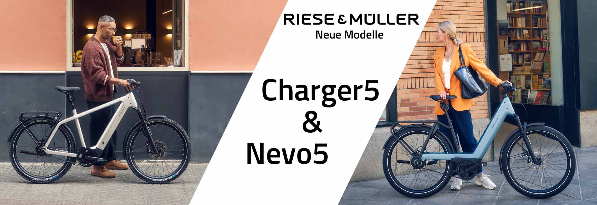 Riese & Müller Charger5 und Nevo5