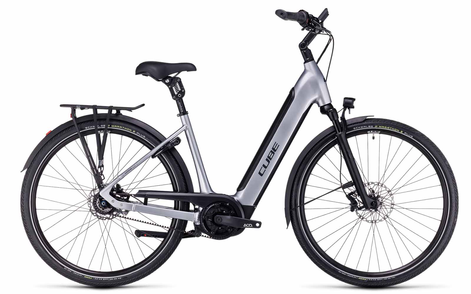 Cube Supreme RT Hybrid SLX 625Wh polarsilver´n´black Cube Supreme RT Hybrid SLX 625Wh polarsilver´n´black