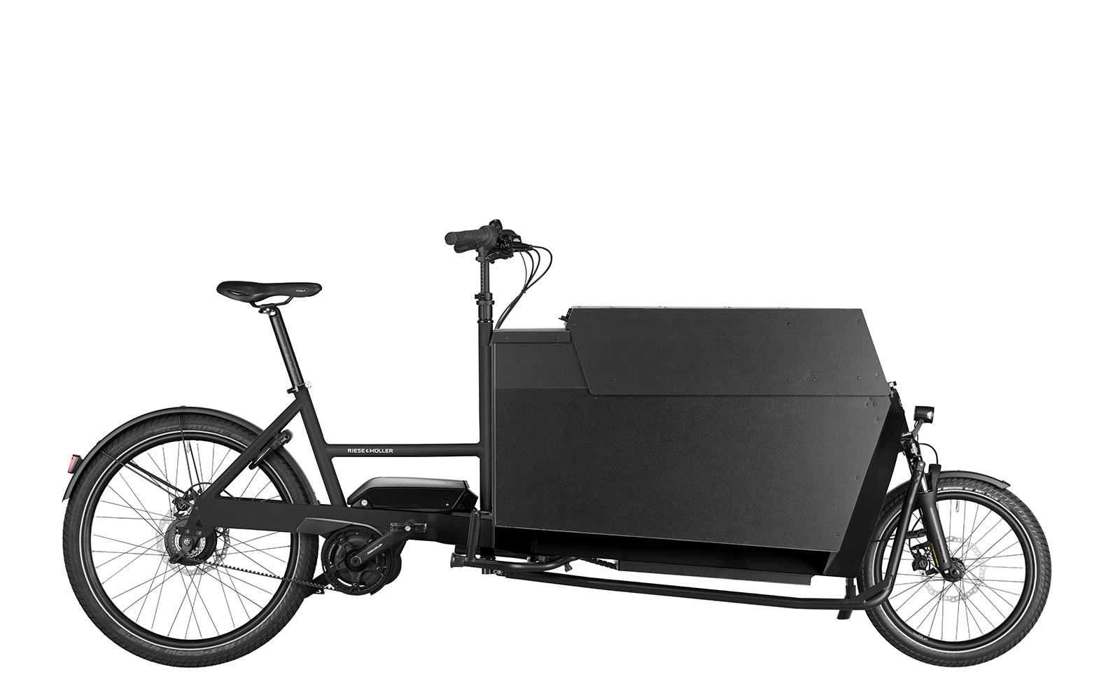 Riese&Müller Transporter2 85 vario Kiox300 Box flach 725Wh black Riese&Müller Transporter2 85 vario Kiox300 Box flach 725Wh black