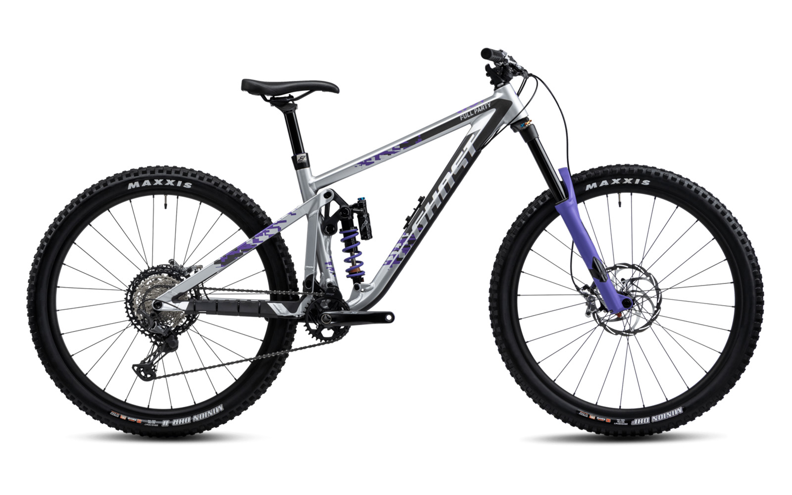 Ghost Riot AM AL Full Party Chrome / Purple Ghost Riot AM AL Full Party Chrome / Purple