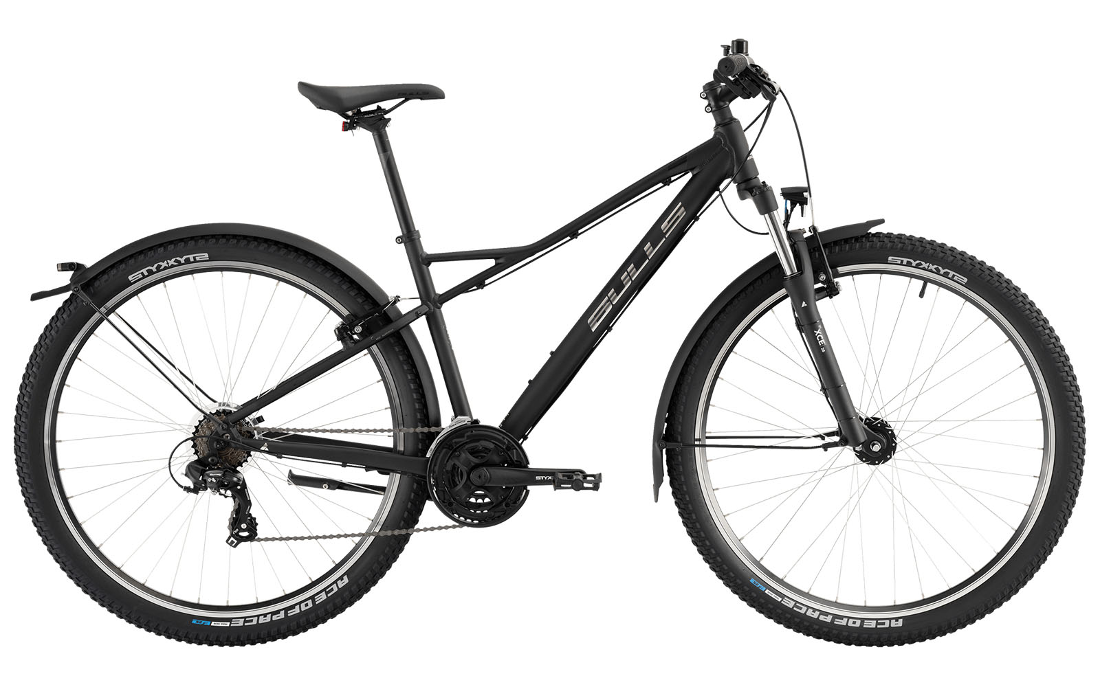 Bulls Sharptail Street 1 black metallic-matt 2026