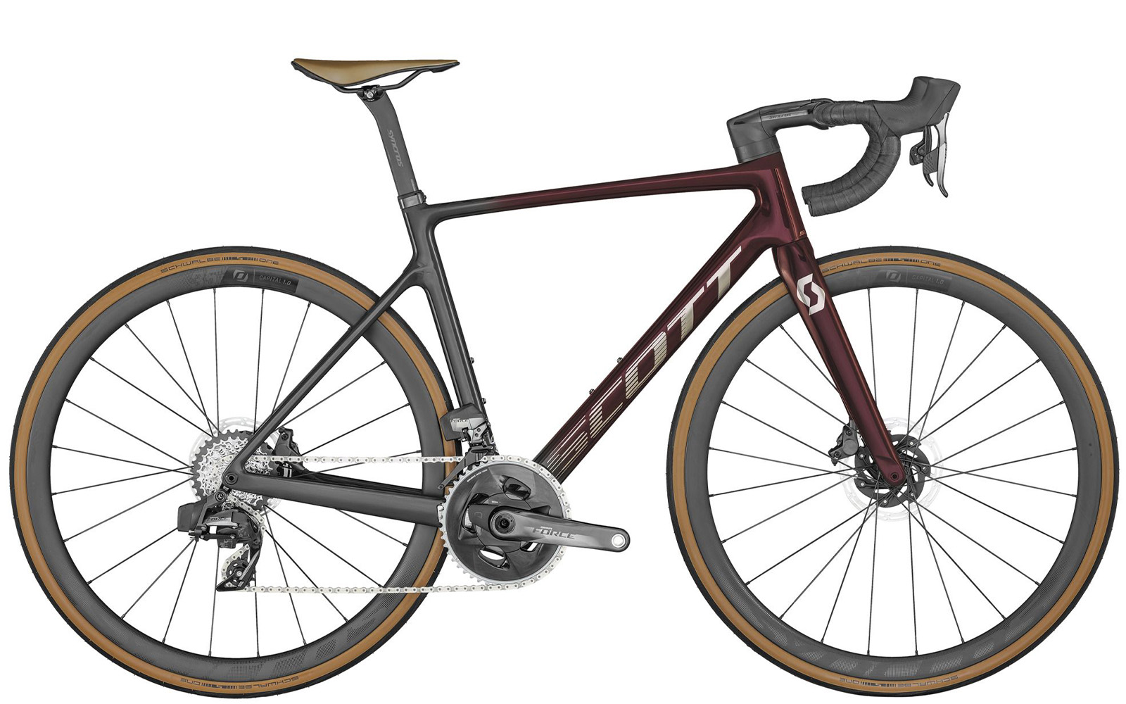 Scott Addict RC 10 red tint carbon Scott Addict RC 10 red tint carbon