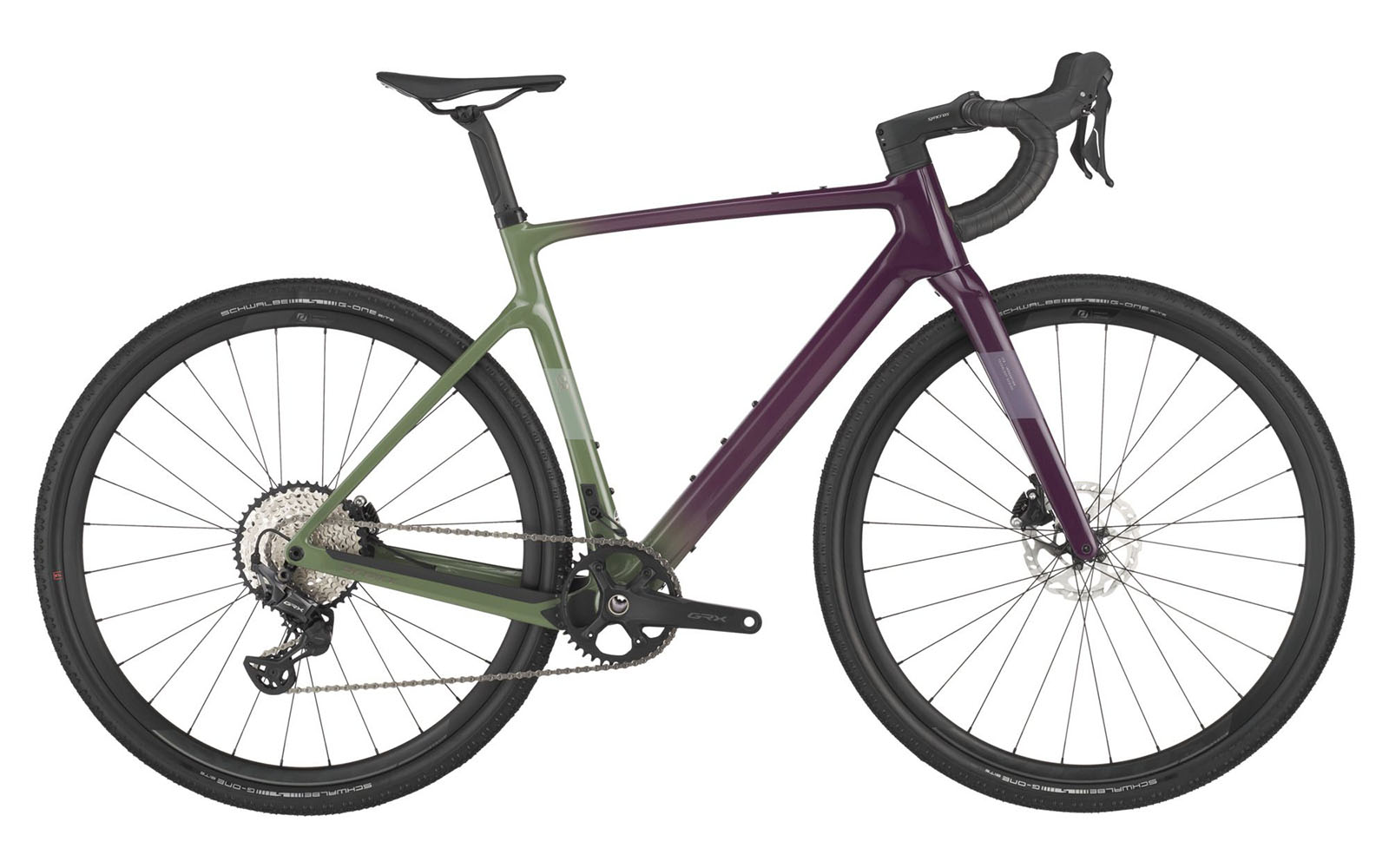 Scott Addict Gravel 40 olivine green/blackberry purple 2025 Scott Addict Gravel 40 olivine green/blackberry purple 2025