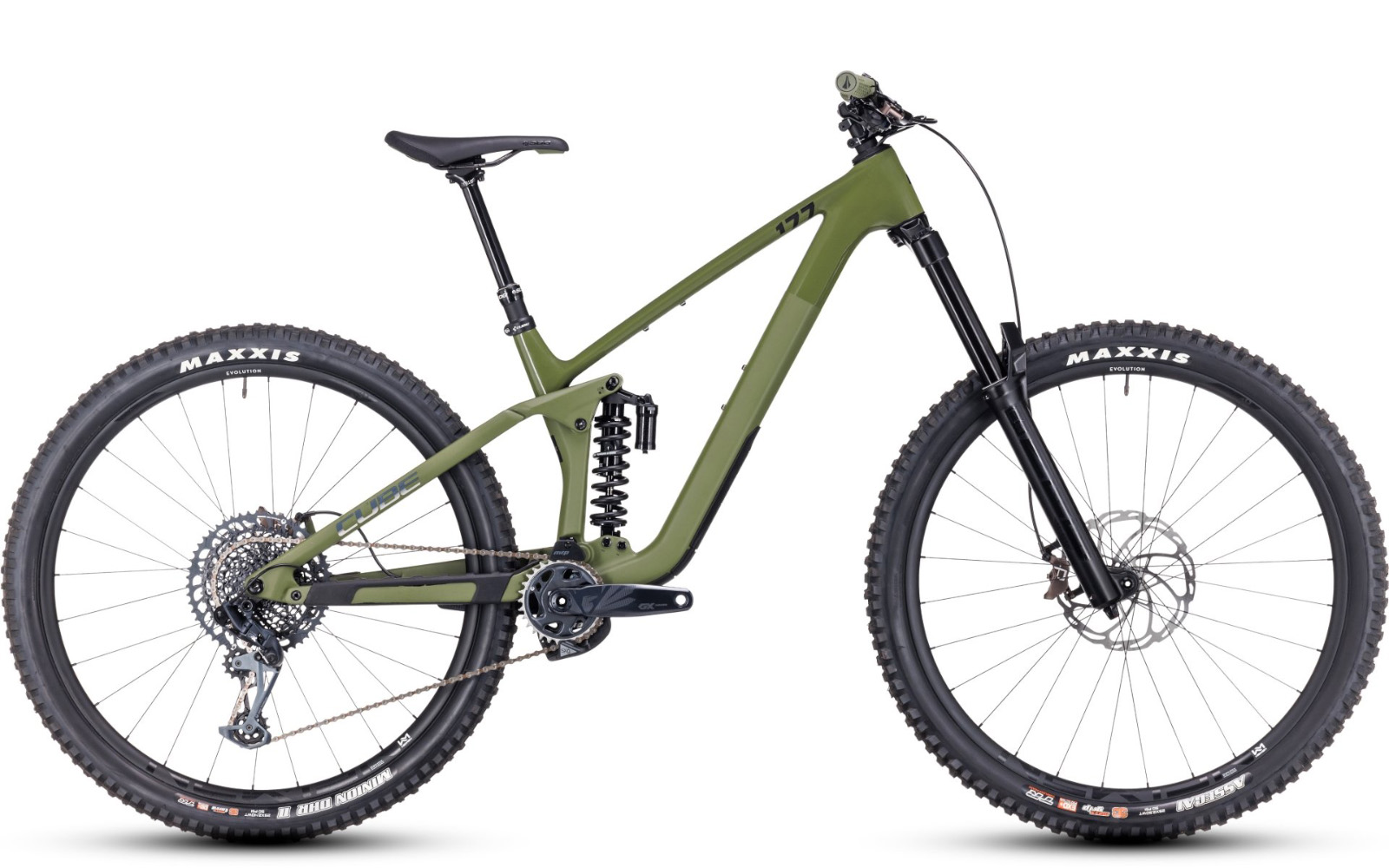 Cube ONE77 C:68X TM 29 olive'n'chrome  Cube ONE77 C:68X TM 29 olive'n'chrome