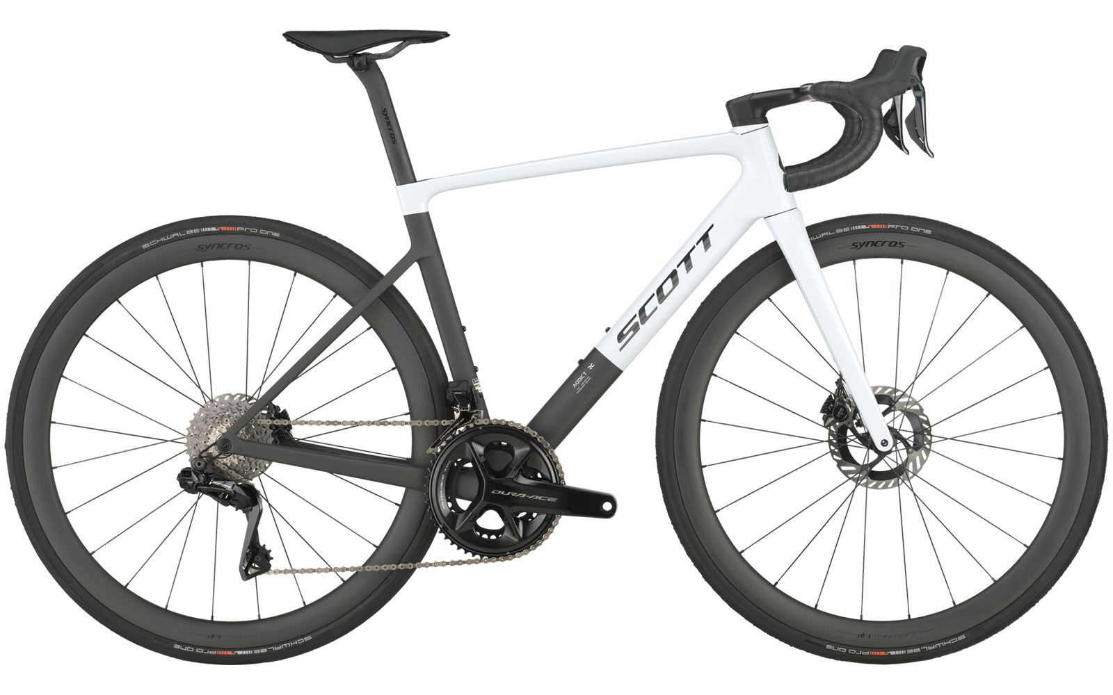 Scott Addict RC Pro cumulus white/carbon black 2026