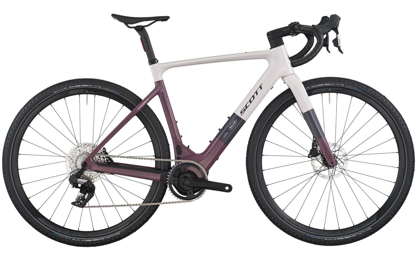 Scott Solace Gravel 30 Bike 360Wh mineral pink/flint purple 2026