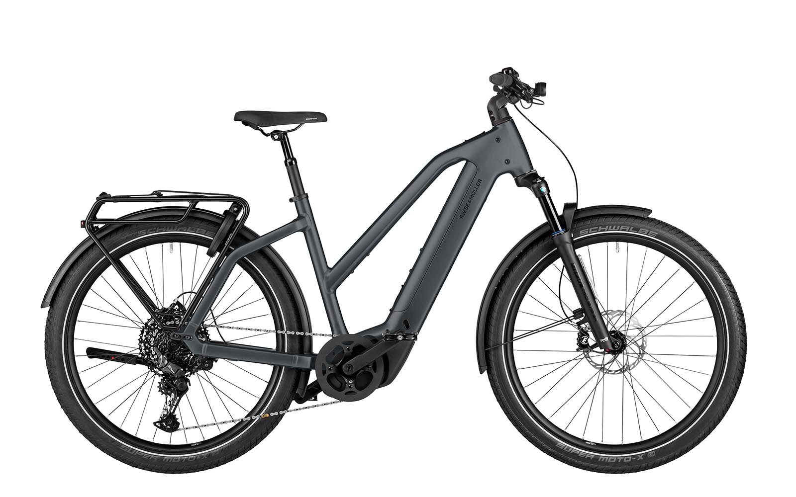Riese&Müller Charger5 Mixte touring CORE 600Wh Slate Grey 2026