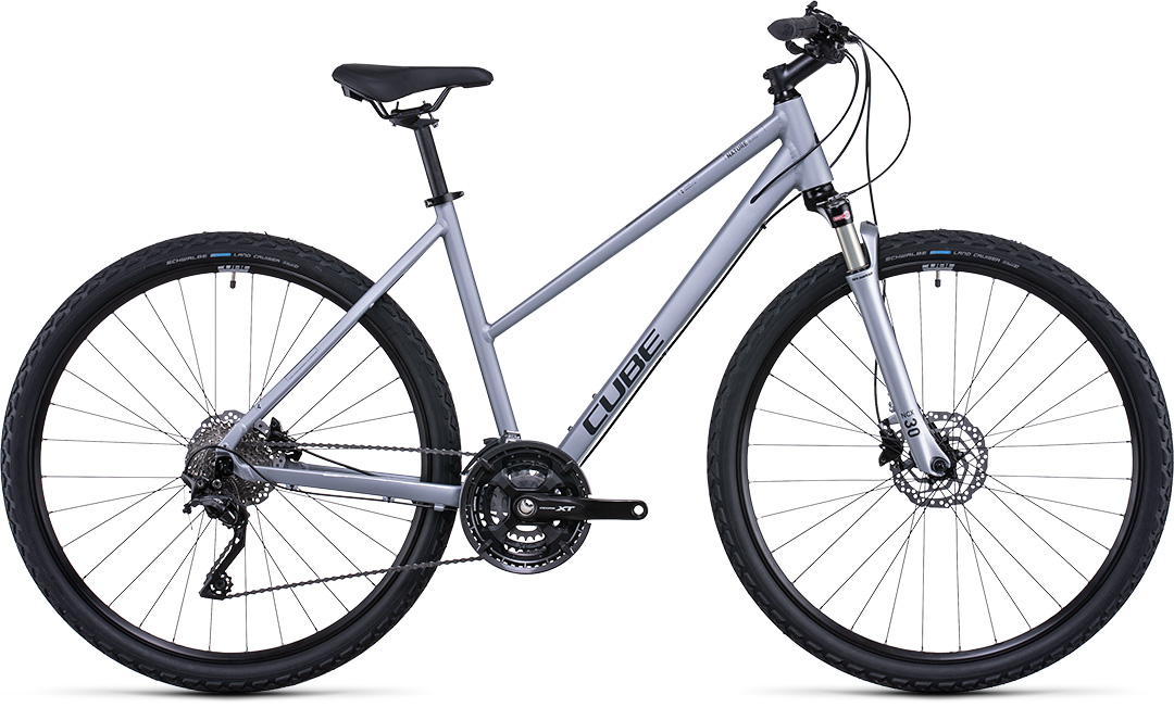 Cube Nature EXC Trapez polarsilver´n´black 