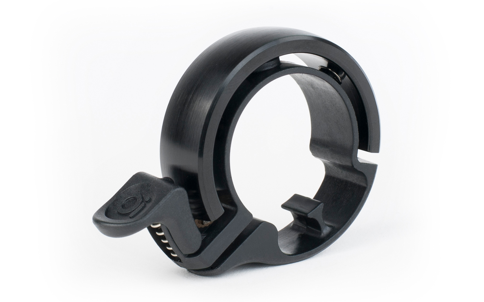 Knog Oi Fahrradklingel Large matt schwarz Knog Oi Fahrradklingel Large matt schwarz
