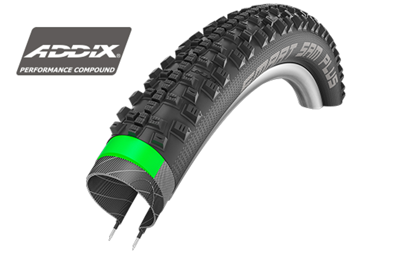 Schwalbe Smart Sam Plus Performance Line HS 476 Snake Skin Draht 29“ Schwalbe Smart Sam Plus Performance Line HS 476 Snake Skin Draht 29“