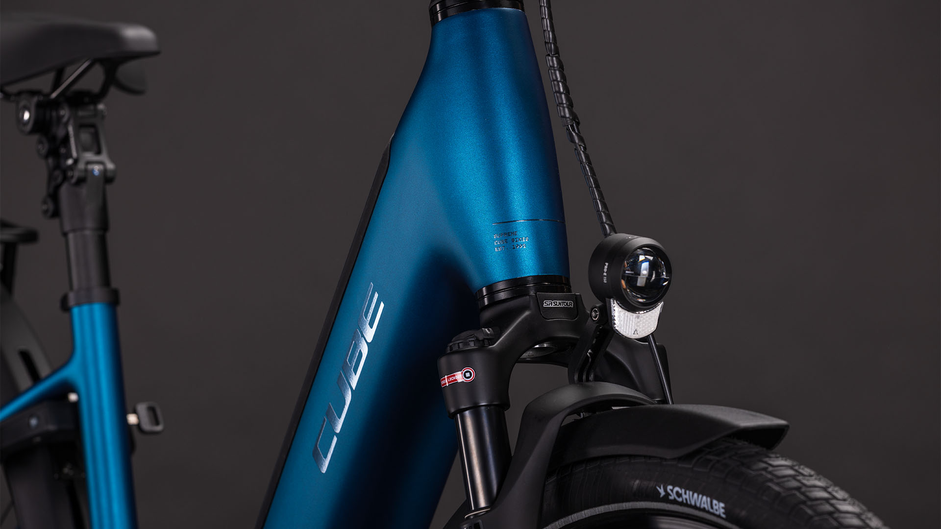 Cube Supreme Hybrid Deluxe Pro 600 Easy Entry electricblue´n´chrome 2026